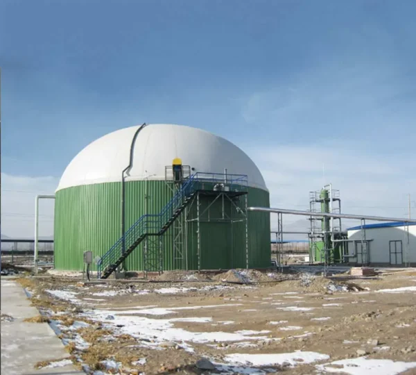 2000m³ Enamel Steel Biogas Tank