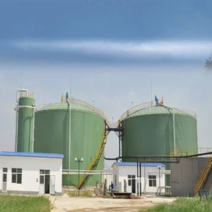 1500m³ cows'manure waste water processing biogas project