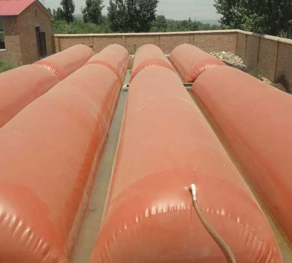 1200m³ floating cover biogas project system - Image 3
