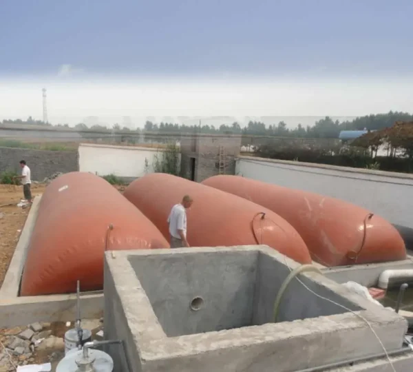 300m³ floating cover biogas project system - Image 4
