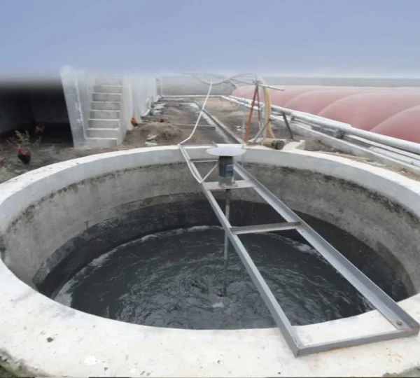 1200m³ floating cover biogas project system - Image 4