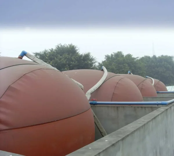 1400m³ floating cover biogas project - Image 3