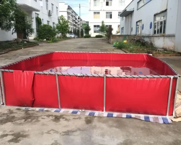 15000L food grade GI. steel framework water tank for fire fighting - Image 2